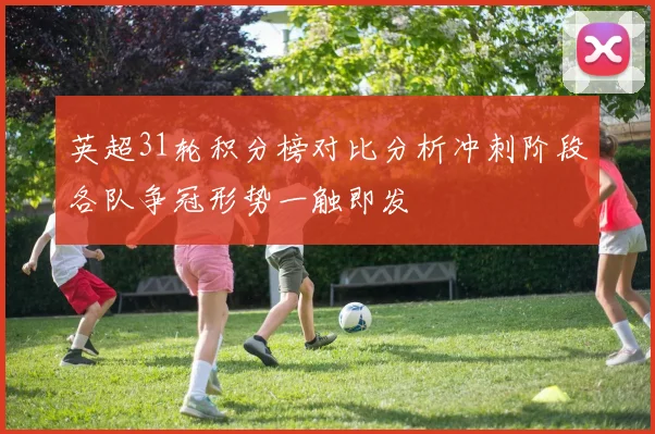 英超31轮积分榜对比分析冲刺阶段各队争冠形势一触即发